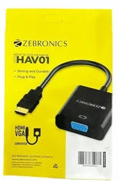 Zebronics HDMI to VGA Converter