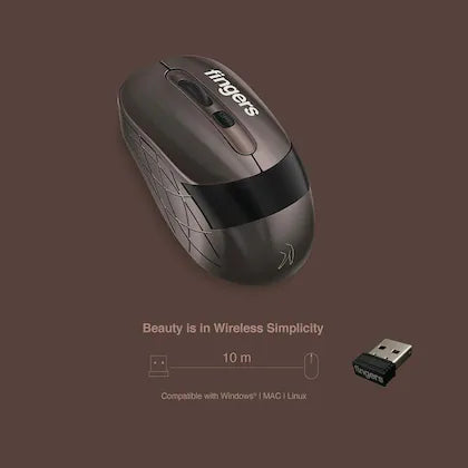 🖱️ FINGERS Aerogrip Wireless Mouse