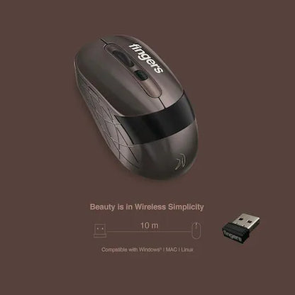 🖱️ FINGERS Aerogrip Wireless Mouse