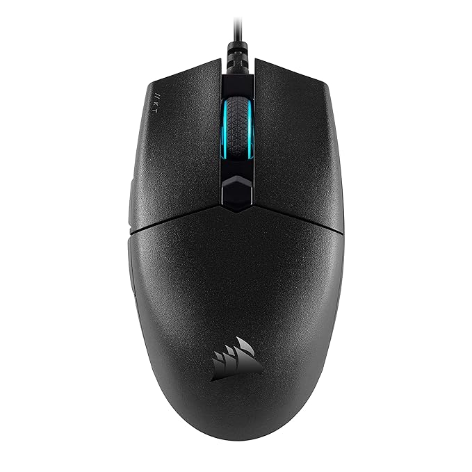 Corsair Katar Pro Ultra-Light Optical USB Gaming Mouse with Backlit RGB LED, 12400 DPI (Black)