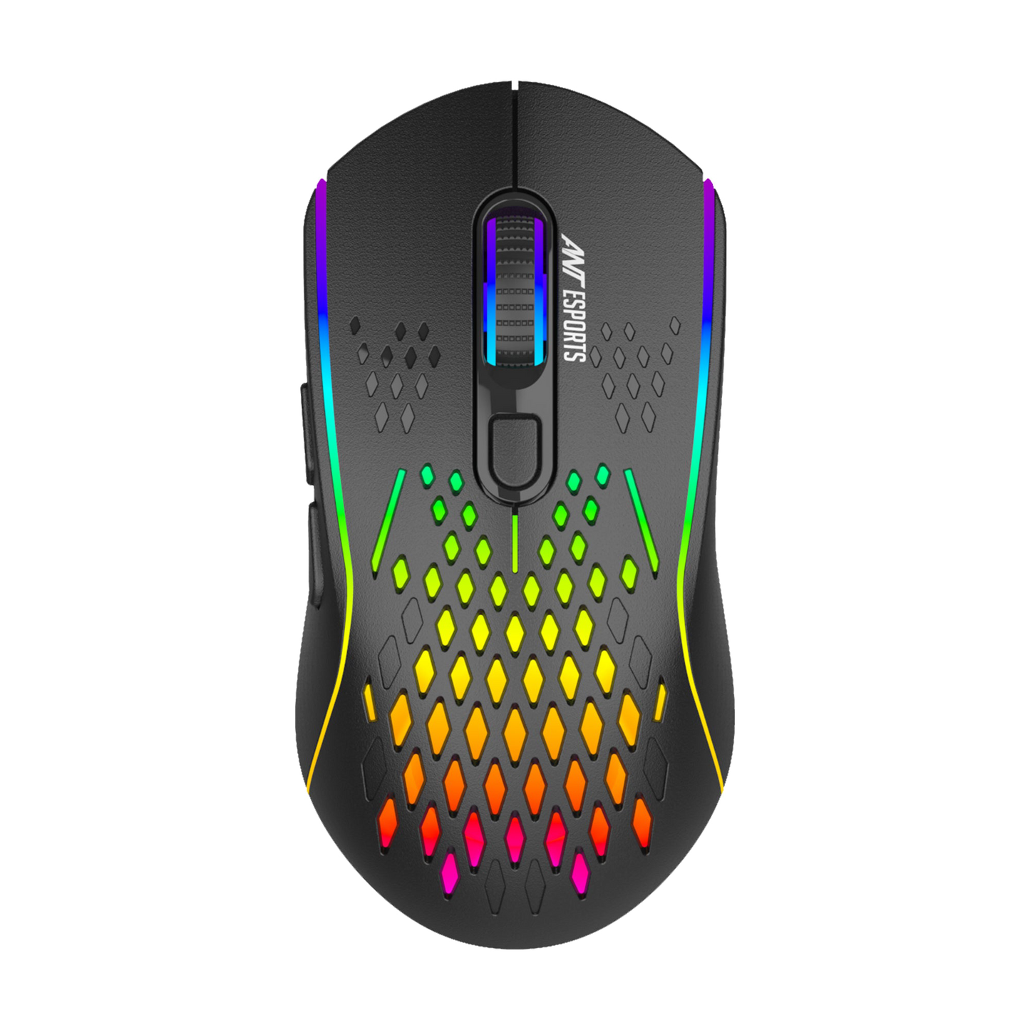 Ant Esports GM700 4800DPI RGB Wireless Gaming Mouse Black