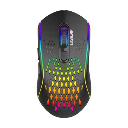 Ant Esports GM700 4800DPI RGB Wireless Gaming Mouse Black