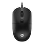 HP M070 Ergonomic Wired Mouse/ 1.5M USB Cable/Optical Engine/Accurate Positioning/ 1600 DPI with Adjustable DPI 1000-1200/3 Year Warranty