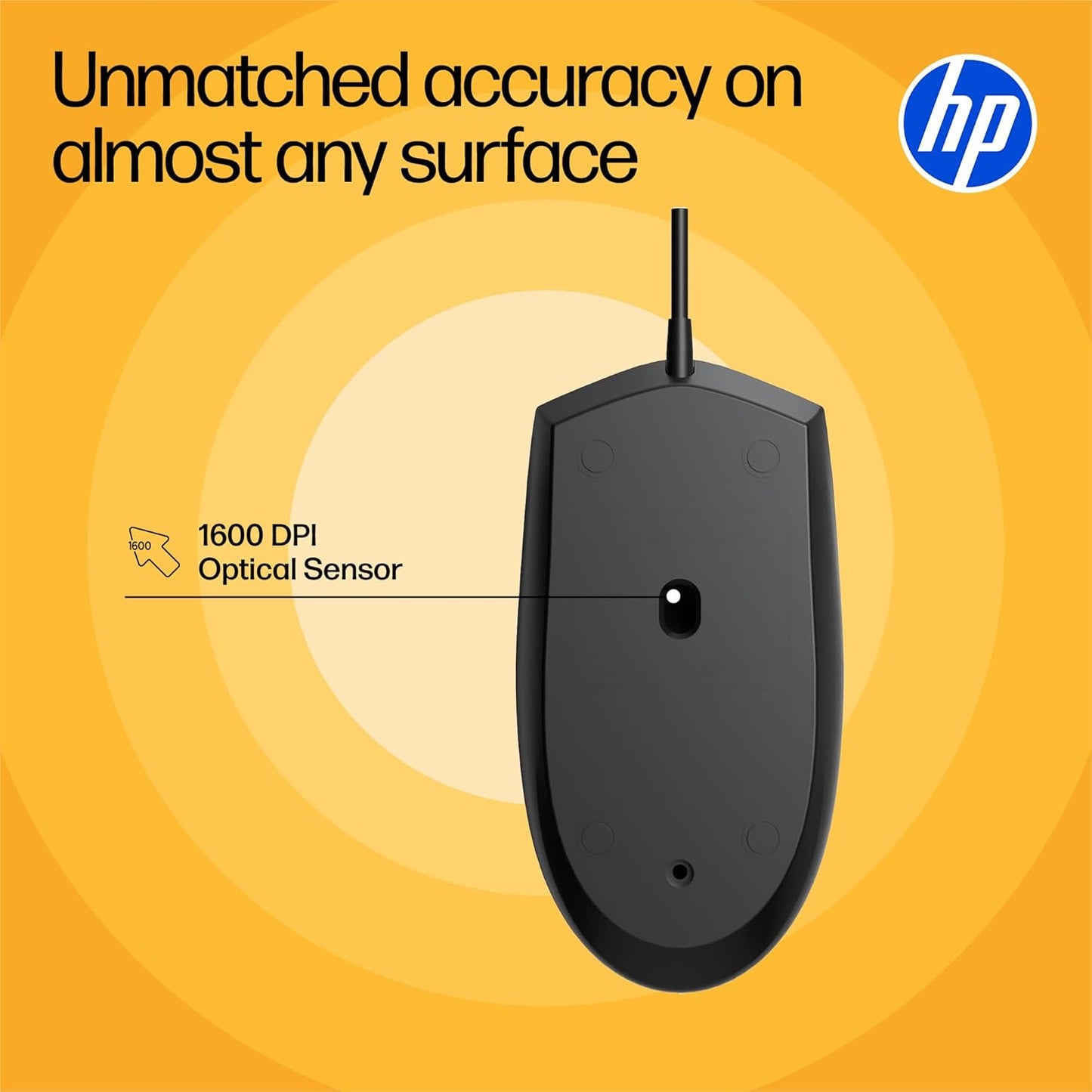 HP M080 Wired Mouse (AB3C5AA)