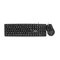 FRONTECH Wired Keyboard and Mouse Combo | Membrane Keys with Retractable Stands | USB Plug & Play | Ergonomic & Comfortable Design | 1 Year Warranty (1692, Black)