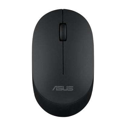 ASUS MW105 Multi-Device Wireless Bluetooth Silent Mouse, Adjustable DPI, Ambidextrous Shape, Connects Upto 3 Devices, Optical Tracking, Compatible with PC/Laptop- (Black) 48 Grams, 3 Year Warranty
