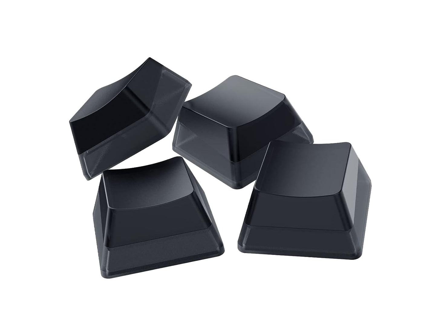 Razer Phantom Keycap Upgrade Set: Unique Stealth Design - Translucent Sides - Bottom-Lasered Legends - Keycap Removal Tools & Stablizers - Universal Compatiability - Black, (RC21-01740100-R3M1)