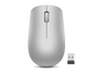 Lenovo 530 Wireless Mouse (Platinum Grey): Ambidextrous, Ergonomic Mouse, Up to 8 Million clicks for Left and Right Buttons, Optical Sensor 1200 DPI, 2.4 GHz Wireless Technology via Nano USB Receiver