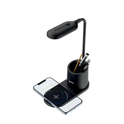 Toreto Gleam Lamp with Wireless Charging (Black)