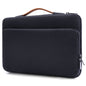 MOCA Waterproof Nylon Exterior with Soft Velvety Interior Sleeve Bag Pouch Carry Case for 13.3"(33.7cm) 13"(33.7cm) Laptops, MacBook (Black) (F4646)