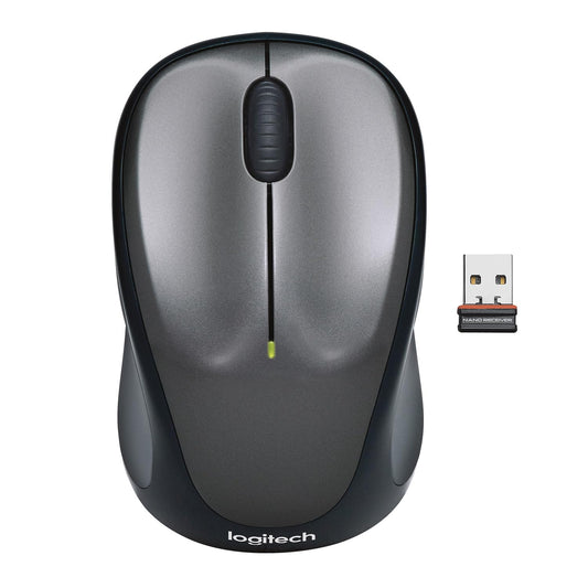 Logitech M235 Wireless Mouse, 1000 DPI Optical Tracking, 12 Month Life Battery, Compatible with Windows, Mac, Chromebook/PC/Laptop