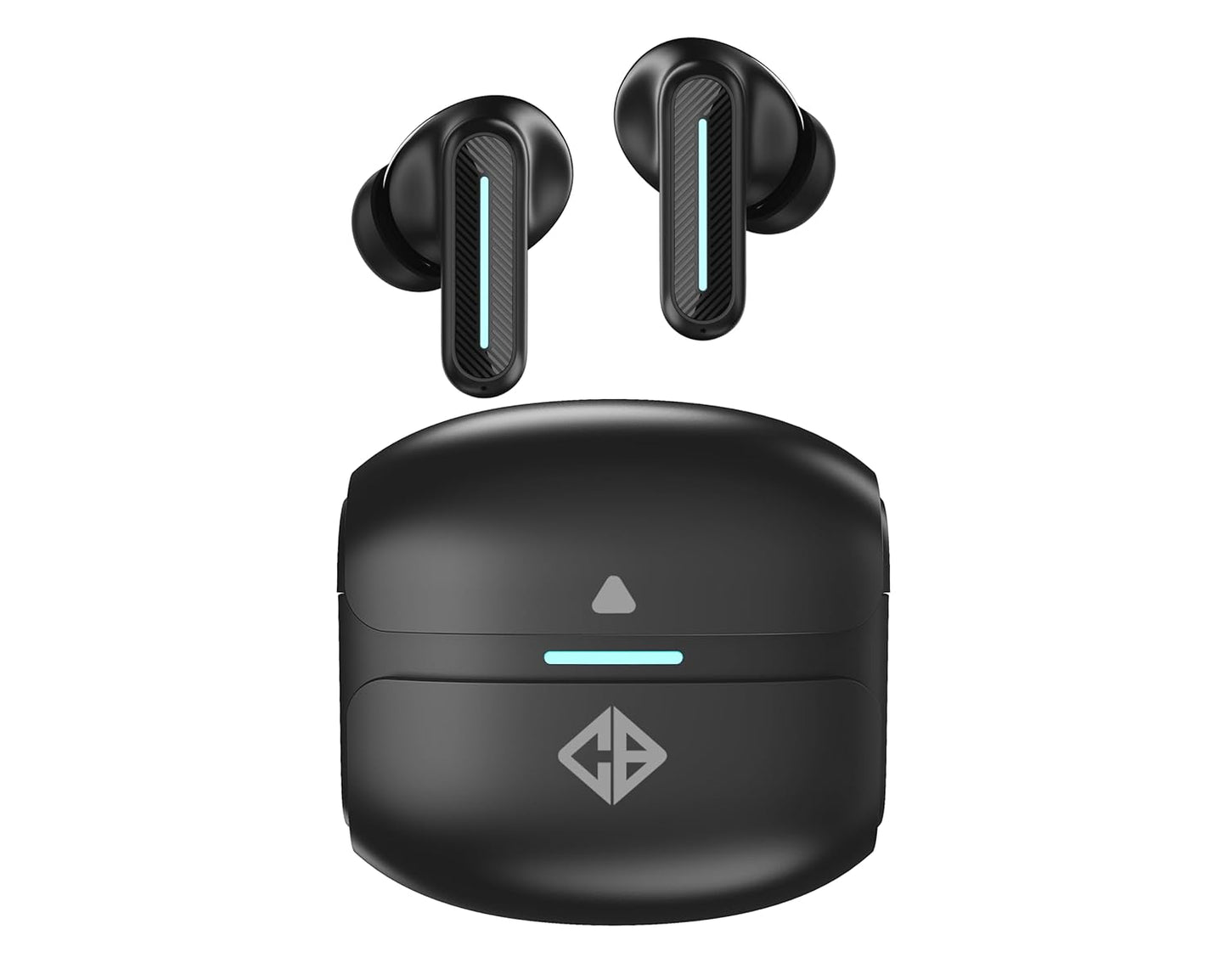 Cosmic Byte CosmoBuds X220 True Wireless Earbuds (TWS), BT 5.3, 40ms Latency GOD Mode™, Music Mode, 40Hrs, DNS, ENC, IPX5, Voice Assistant (Black)