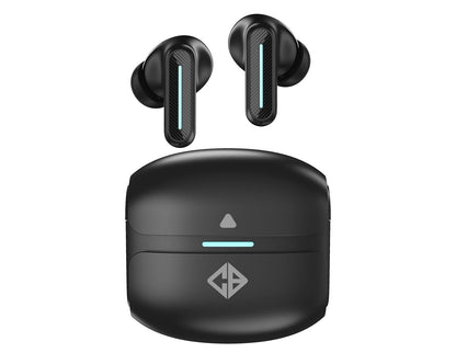 Cosmic Byte CosmoBuds X220 True Wireless Earbuds (TWS), BT 5.3, 40ms Latency GOD Mode™, Music Mode, 40Hrs, DNS, ENC, IPX5, Voice Assistant (Black)