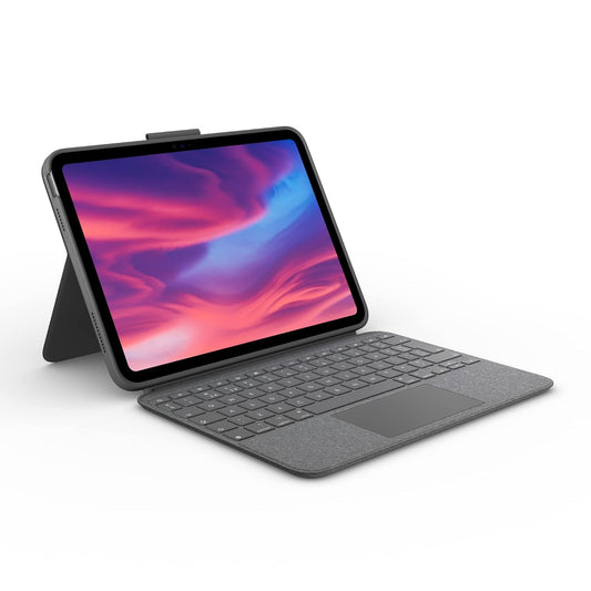 Logitech Combo Touch Detachable 10th Gen iPad Keyboard Case with Large Precision Trackpad, Full-Size Backlit Keyboard, and Smart Connector Technology