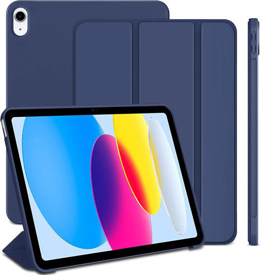 Boxome Tablet Case Cover for Apple iPad Pro 11 inch (2nd,3rd,4th Gen) [Auto Sleep/Wake Cover] [Trifold Stand] - Blue