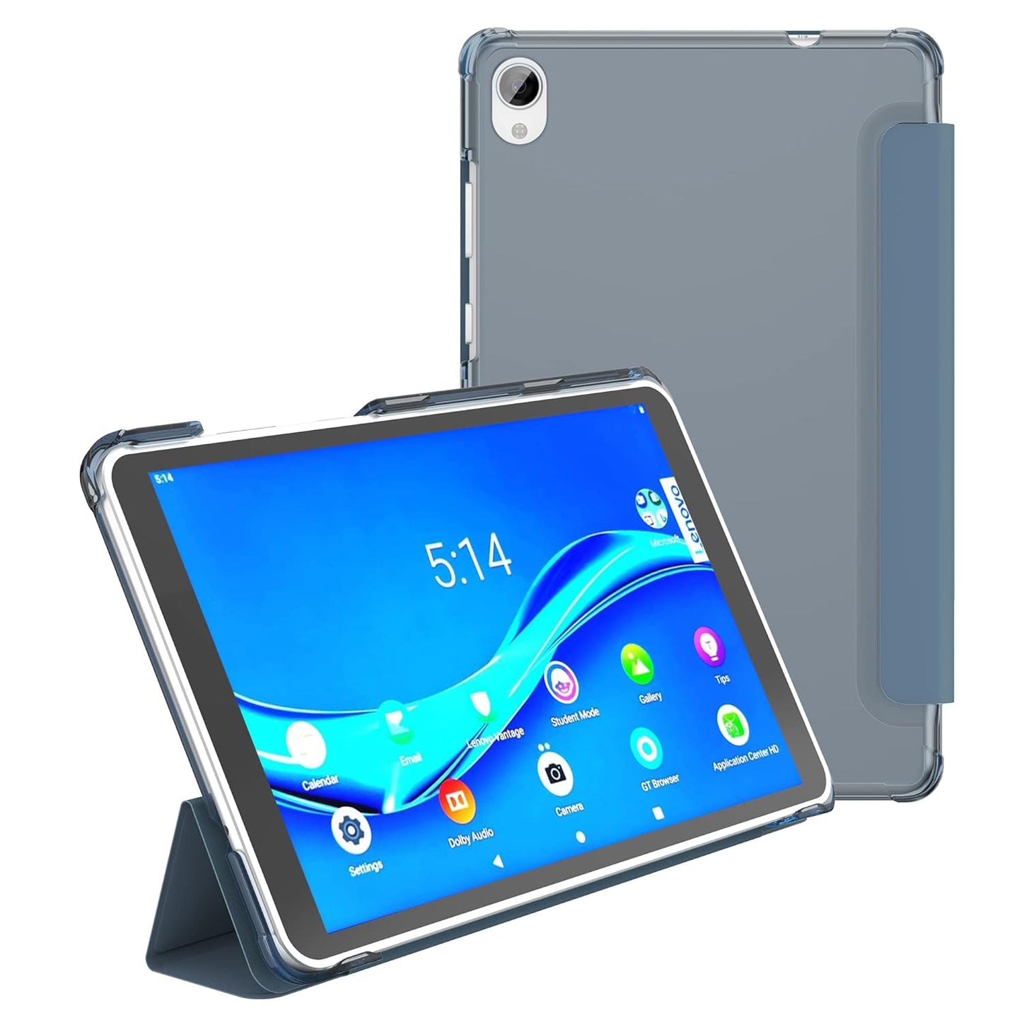 SwooK Protective Case for Lenovo Tab Smart Tab M10 HD 2nd Gen (TB-X306X) (TB-X306F), Slim Stand Folio Case Smart Cover for Lenovo M10 HD 2nd Gen 10.1" Tablet 2020 Release