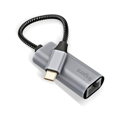 FINGERS GigaSpeed Type-C to Giga LAN Adapter
