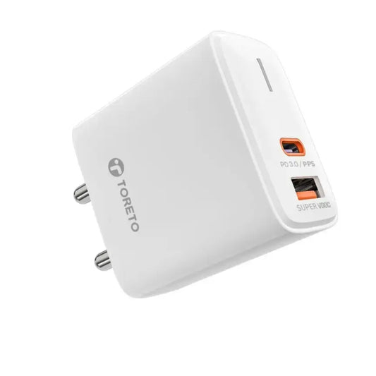 ⚡ Toreto Pulse 30W Fast Charger Adapter