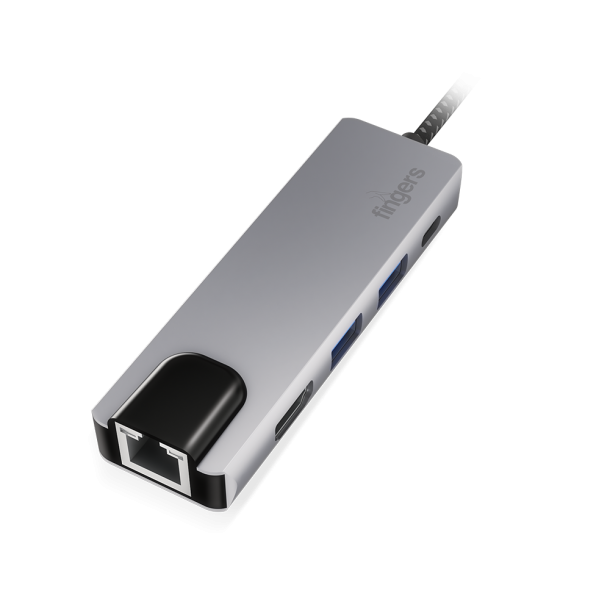 FINGERS UltimoDock 5-in-1 Type-C USB