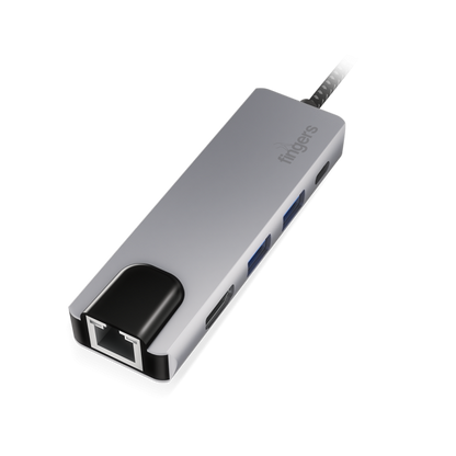 FINGERS UltimoDock 5-in-1 Type-C USB