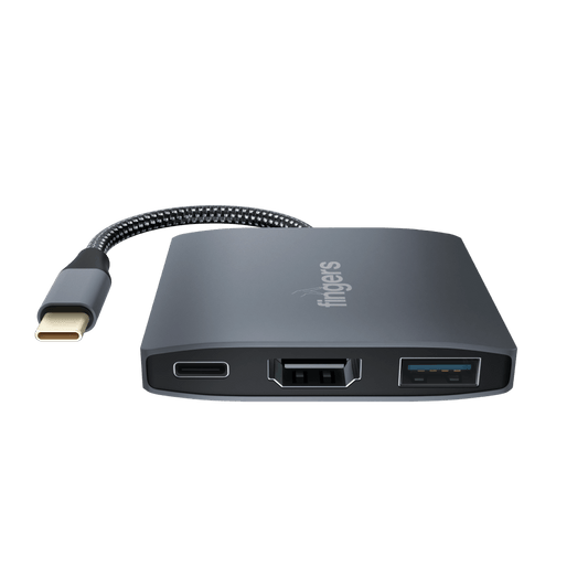FINGERS TopNotch 3-in-1 Type-C USB Hub