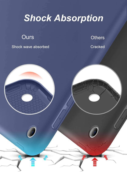 Gioia Bazaar Case for Ipad Mini 1 2 3, PU Leather Trifold Stand Slim Fit Smart Cover with Soft TPU Back Case [Auto Sleep/Wake] for Apple Ipad Mini 1, Mini 2, Mini 3(Navy Blue)