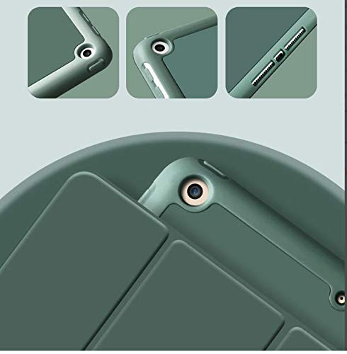 MOCA [Flexible Back] with [Pencil Holder] Smart Case for 10.2 inch iPad 9th 8th 7th Generation 10.2" iPads 2021 2020 2019 Launch A2603 A2604 A2605 A2270 A2428 A2429 A2430 A2197 A2198 A2200 Flip Cover