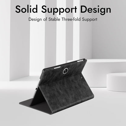 Robustrion Cover Case for OnePlus Pad 2 12.1 inch Cover, Deer Pattern Cover Case for OnePlus Pad 2 Cover with Pencil Holder 12.1 inch [Auto Sleep Wake Support] - Black