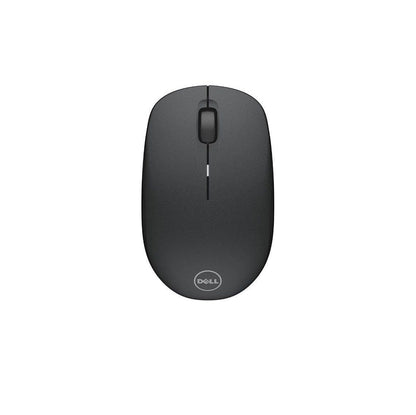 Dell WM126 Wireless Mouse, 1000DPI, 2.4 Ghz with USB Nano Receiver, Optical Tracking, 12-Months Battery Life, Plug and Play, Ambidextrous, Connect Up To 6 Compatible Devices With One Receiver - Black