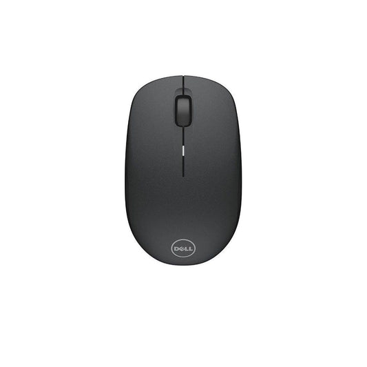 Dell WM126 Wireless Mouse, 1000DPI, 2.4 Ghz with USB Nano Receiver, Optical Tracking, 12-Months Battery Life, Plug and Play, Ambidextrous, Connect Up To 6 Compatible Devices With One Receiver - Black