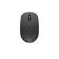 Dell WM126 Wireless Mouse, 1000DPI, 2.4 Ghz with USB Nano Receiver, Optical Tracking, 12-Months Battery Life, Plug and Play, Ambidextrous, Connect Up To 6 Compatible Devices With One Receiver - Black