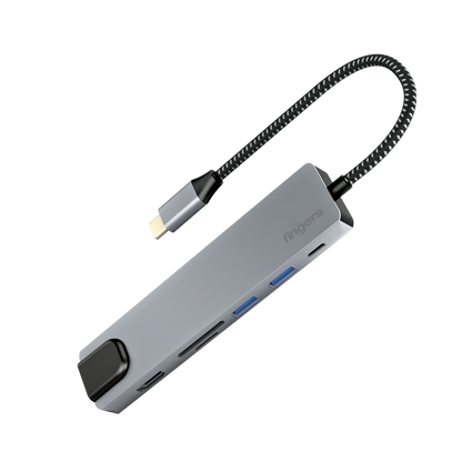 FINGERS Ultimo 7-in-1 Type-C USB Hub