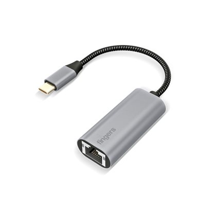 FINGERS GigaSpeed Type-C to Giga LAN Adapter